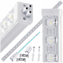 BERGE LED lampa NEPTUN 120cm - 36W -3600lm - IP20 - 6000K - studená biela