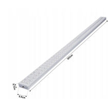BERGE LED lampa NEPTUN 120cm - 72W - 7200lm - IP20 - 6000K - studená biela