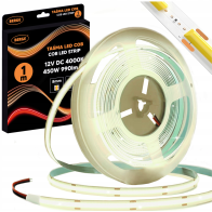 BERGE LED pásik COB Neon 12V - 480D - 9W/m - IP20 - 1m - 990lm - neutrálna farba