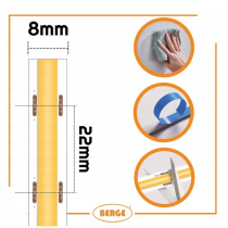 BERGE LED pásik COB Neon 12V - 480D - 9W/m - IP20 - 50m - 990lm/m - neutrálna farba