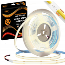 BERGE LED pásik COB Neon 12V - 528D - 15W/m - IP20 - 1650lm - 50m - neutrálna farba
