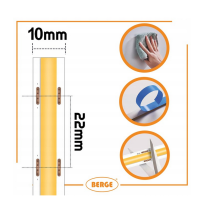BERGE LED pásik COB Neon 12V - 528D - 15W/m - IP20 - 1650lm - 50m - studená farba