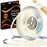 BERGE LED pásik COB Neon 12V - 528D - 15W/m - IP20 - 1650lm - 5m - neutrálna farba