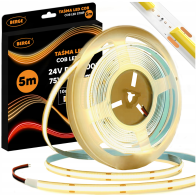BERGE LED pásik COB Neon 12V - 528D - 15W/m - IP20 - 5m - 1650lm - teplá farba