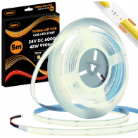 BERGE LED pásik COB Neon 24V - 480D - 9W/m - IP20 - 990lm - 5m - studená farba