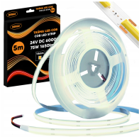 BERGE LED pásik COB Neon 24V - 528D - 15W/m - IP20 - 1650lm - 5m - studená farba