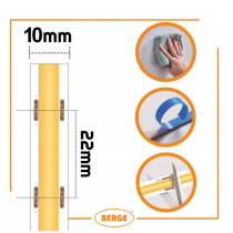 BERGE LED pásik COB Neon 24V - 528D - 15W/m - IP20 - 1650lm - 5m - studená farba