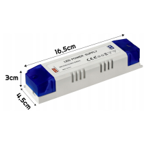 BERGE Zdroj pre LED nábytok 12V - 100W - 8,3A - IP20