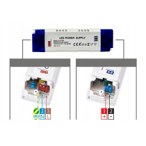 BERGE Zdroj pre LED nábytok 12V - 50W - 4,17A - IP20