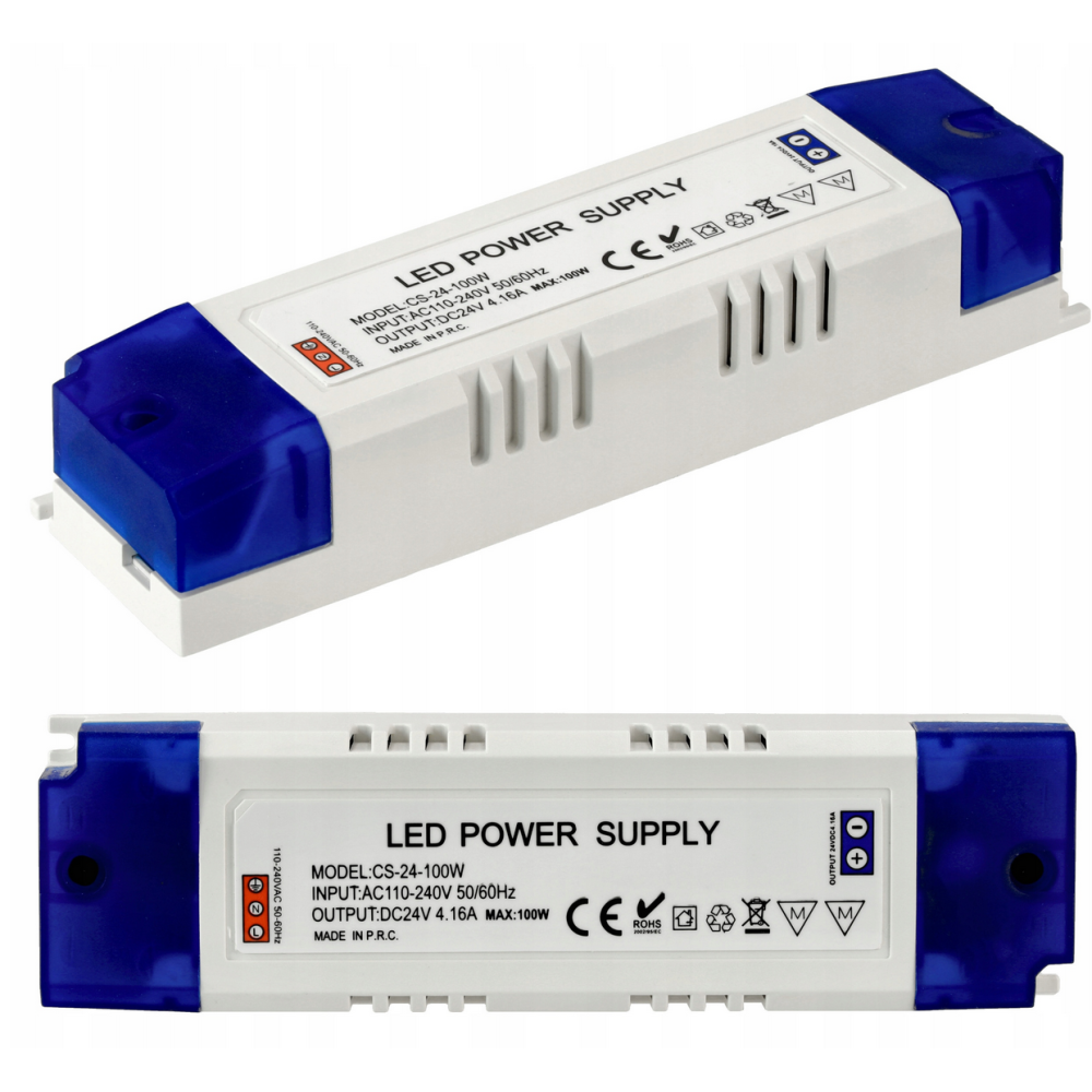 BERGE Zdroj pre LED nábytok 24V - 100W - 4,2A - IP20