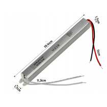 BERGE Zdroj pre LED nábytok ultra slim 24V - 18W - 0,75A - IP20