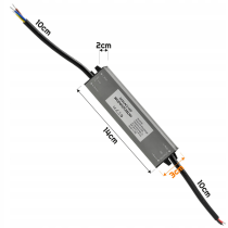 BERGE LED hermetický zdroj - 24V - 20W - 0,83A - IP67