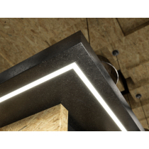 Led-Labs LED profil LUMINES typ B strieborný elox 1m