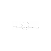 ECOLIGHT Zásuvný zdroj 24V - 30W - 1,25A - IP67 vodeodolný pre LED pásik