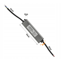 BERGE LED hermetický zdroj - 12V - 20W - 1,67A - IP67