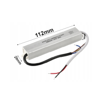BERGE LED hermetický zdroj - 24V - 36W - 1,5A - IP67