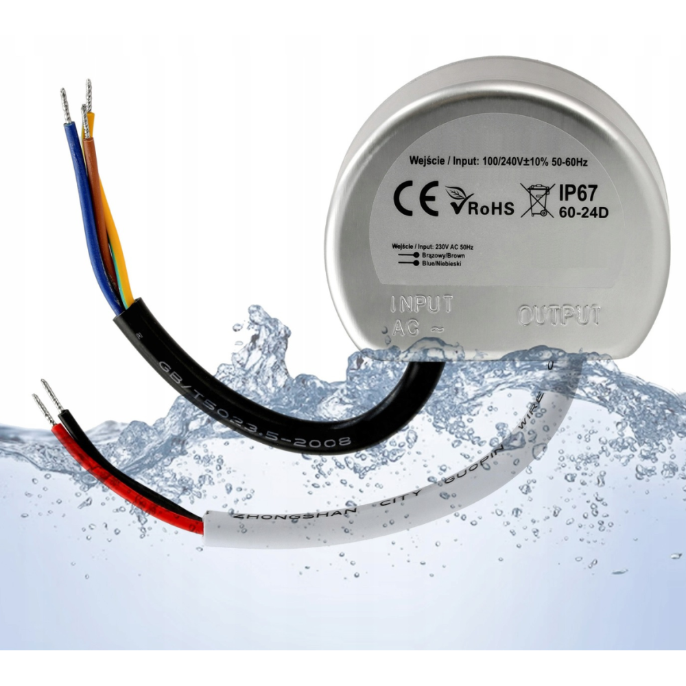 BERGE LED zdroj do boxu - 12V - 25W - 2,08A - IP67