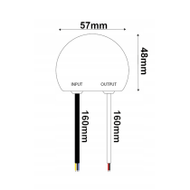 BERGE LED zdroj do boxu - 12V - 25W - 2,08A - IP67