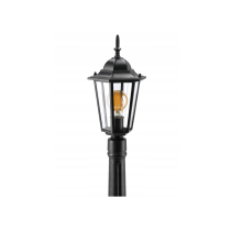BERGE Záhradná lampa Stĺp Lampáš LED E27 105cm