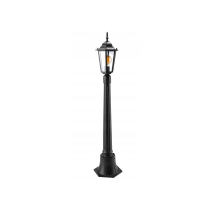 BERGE Záhradná lampa Stĺp Lampáš LED E27 105cm