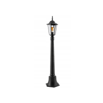 BERGE Záhradná lampa Stĺp Lampáš LED E27 105cm