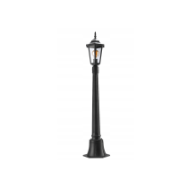 BERGE Záhradná lampa Stĺp Lampáš LED E27 105cm