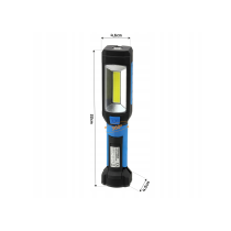 Germina LED dielenské svietidlo - COB, magnet na 3W AAA batériu
