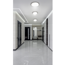 BERGE Prisadený LED stropný panel 1x E27 pre okrúhlu žiarovku