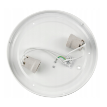 BERGE Prisadený LED stropný panel 2x E27 pre okrúhlu žiarovku