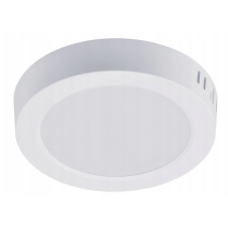 BERGE Prisadený okrúhly LED panel 12W - 1320lm - neutrálna farba