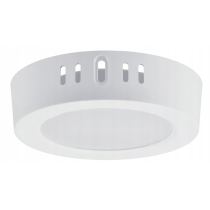 BERGE Prisadený okrúhly LED panel 6W - 660lm - neutrálna farba