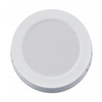 BERGE Prisadený okrúhly LED panel 6W - 660lm - neutrálna farba