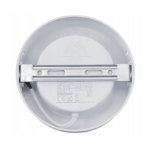BERGE Prisadený okrúhly LED panel 6W - 660lm - neutrálna farba