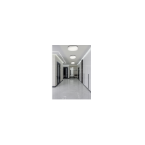 BERGE Prisadené LED stropné svietidlo 18W - 1980lm - 4000k - biely kruh