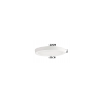 BERGE Prisadené LED stropné svietidlo 18W - 1980lm - 4000k - biely kruh