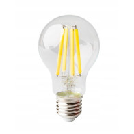 ECOLIGHT LED žiarovka filament E27 - 8W - teplá biela