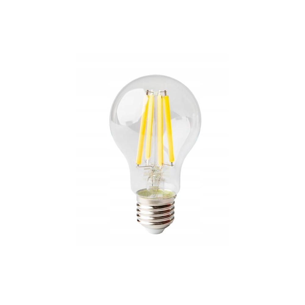 ECOLIGHT LED žiarovka filament E27 - 8W - teplá biela