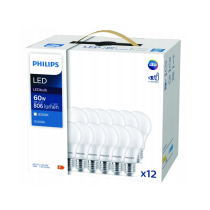 PHILIPS 12x LED žiarovka E27 - 8W - 806lm - 3000K