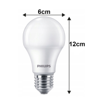 PHILIPS 6x LED žiarovka E27 - 8W - 806lm - 2700K