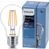 PHILIPS LED žiarovka filament - E27 - 7W - 806lm - 2700K
