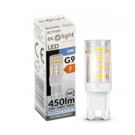 LED žiarovka - G9 - 5W - studená biela