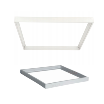 ECOLIGHT Montážny rámček kľučiek PC pre LED panely - 60x60cm