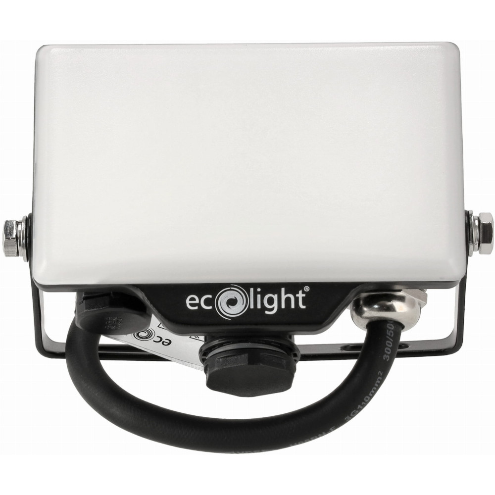 ECOLIGHT LED reflektor 10W 2v1 - studená biela