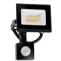 BERGE LED reflektor IP65 - 20W - 1800lm s pohybovým a súmrakovým senzorom - studená biela