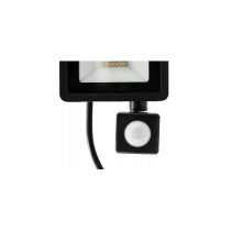 BERGE Halogénový / LED svetlomet 20W NW 4500K - 1800lm - so senzorom pohybu a súmraku IP65