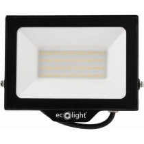 ECOLIGHT LED reflektor 50W 2v1 - studená biela