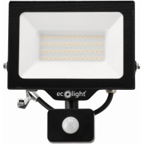 ECOLIGHT LED reflektor 50W 2v1 - studená biela