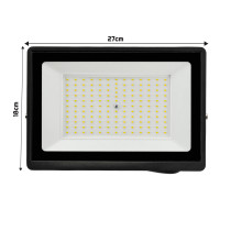 BERGE LED reflektor 100W - 2v1 - neutrálna biela
