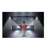 ecoPLANET LED reflektor 100W NW 4500K - 9000lm - so senzorom pohybu a súmraku IP65