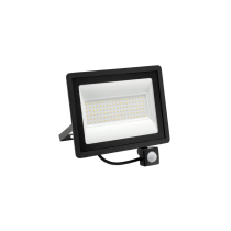 ecoPLANET LED reflektor 100W NW 4500K - 9000lm - so senzorom pohybu a súmraku IP65